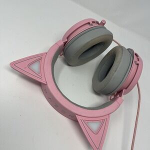 Razer Kraken Kitty Edition V2 Wired RGB Gaming Headset Quartz Pink Tested